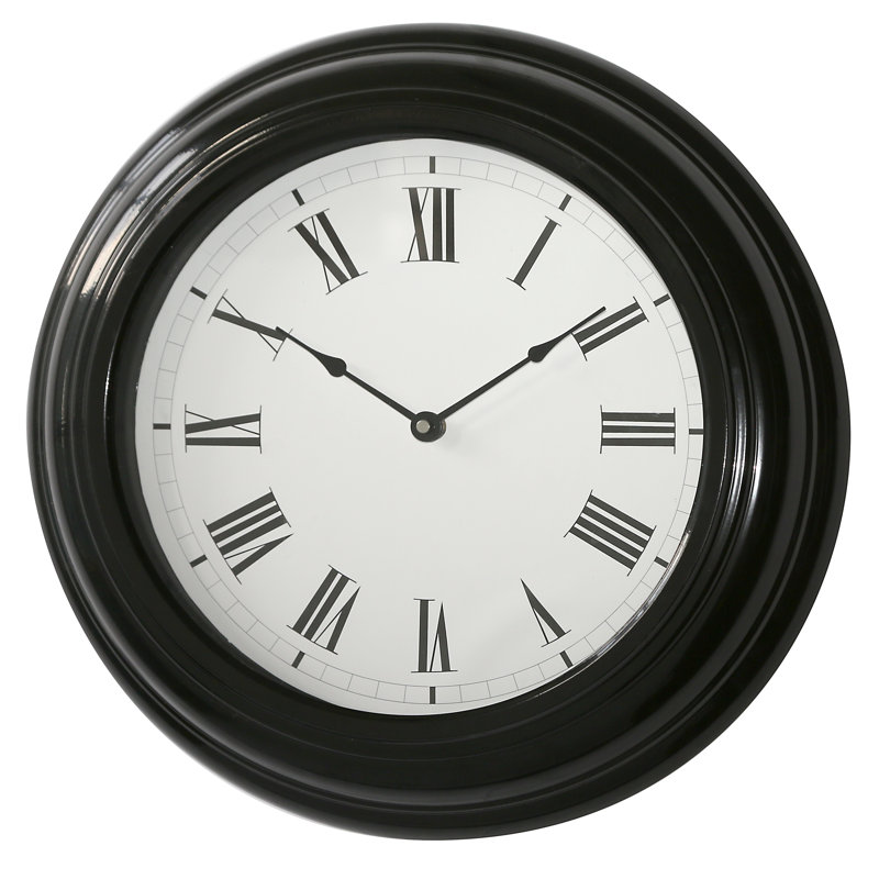 ClassicLiving Oversized Mirror Wall Clock Wayfair.co.uk